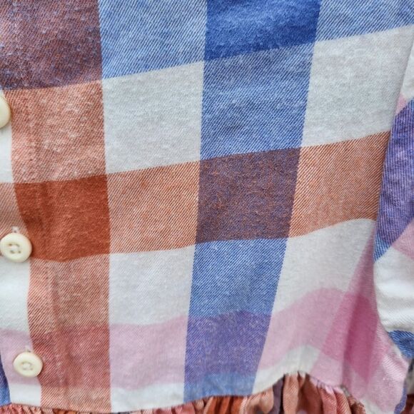 Hannah Anderson flannel plaid dress - Picture 2 of 9